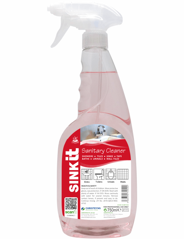 Clover Sinkit Ready to use Sanitary Cleaner 750ml trigger [298]