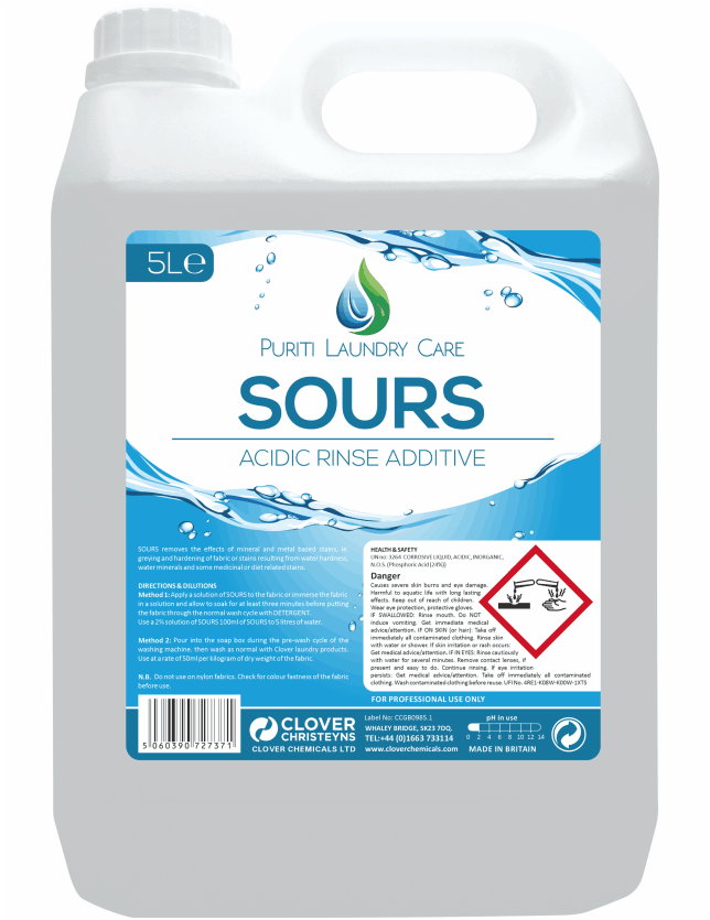 Clover Salgon Laundry Rinse Additive 5 Litres [521]
